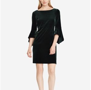 " SALE " American Living Bell-Sleeve Velvet Dress
